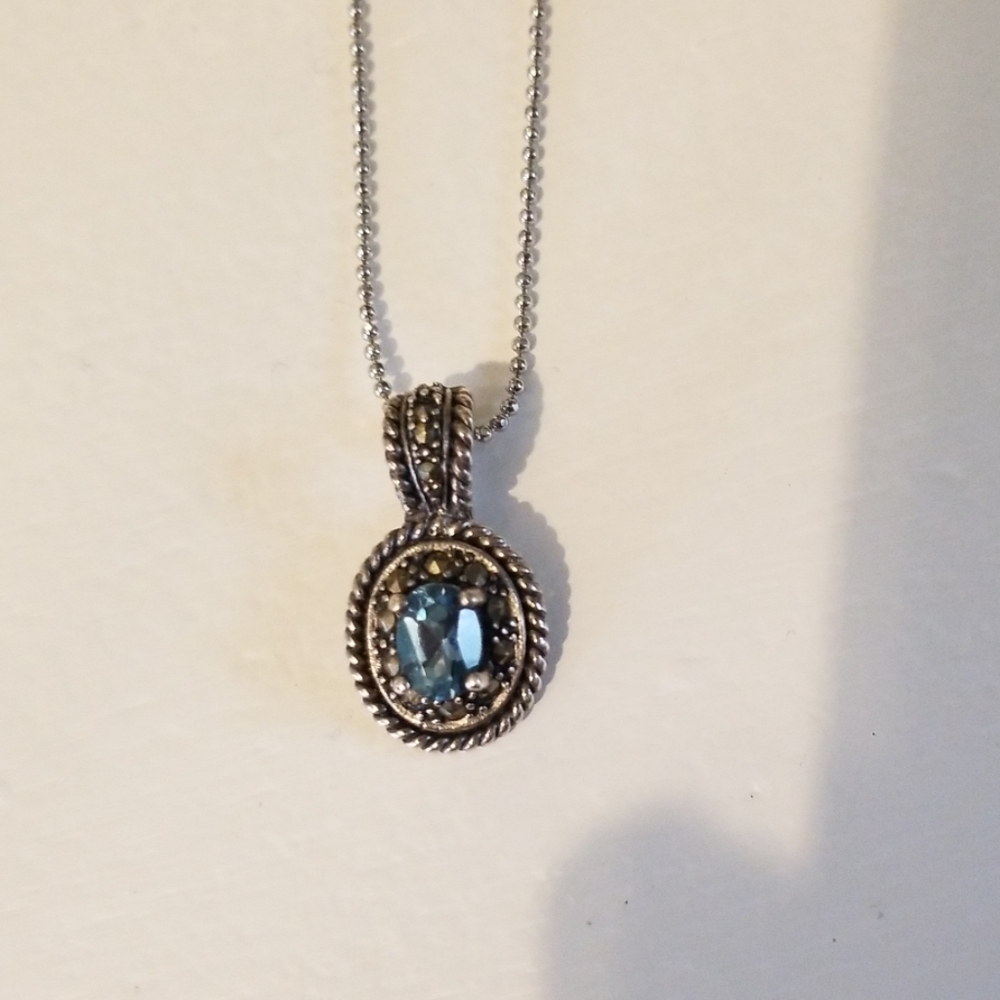 Topaz necklace